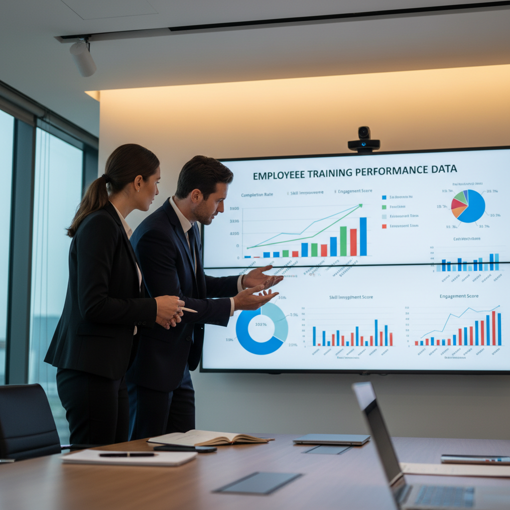 AI-powered learning analytics dashboard